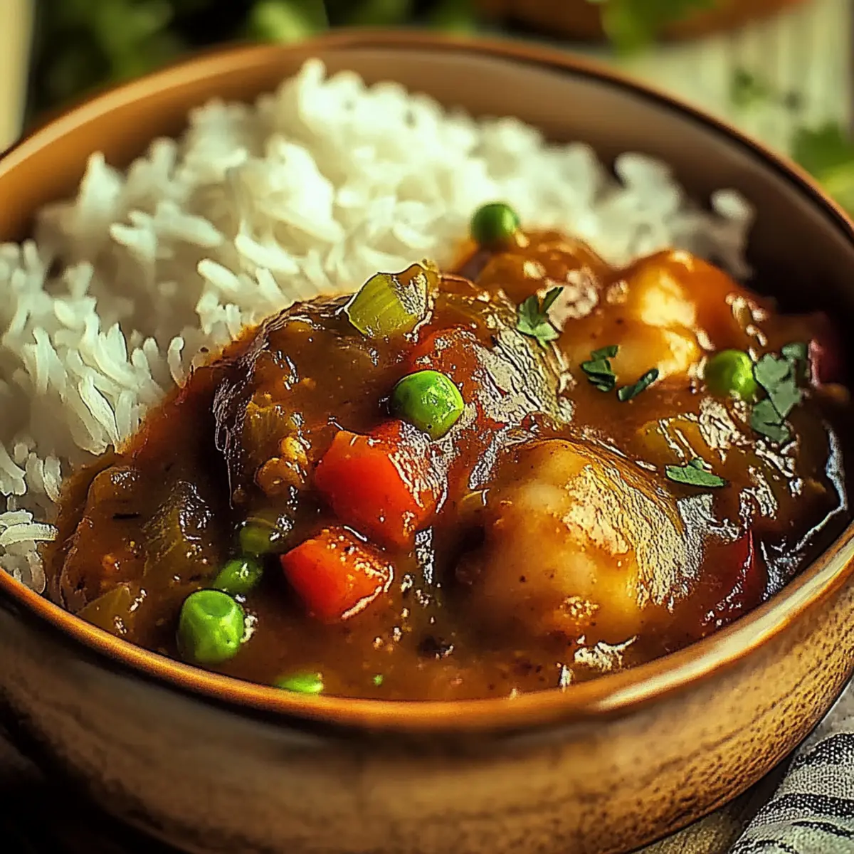 Savory Chicken Étouffée